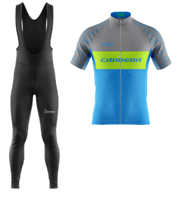 Uniforme Ciclismo Fit Largo con Tirantas - Relax Manga Corta